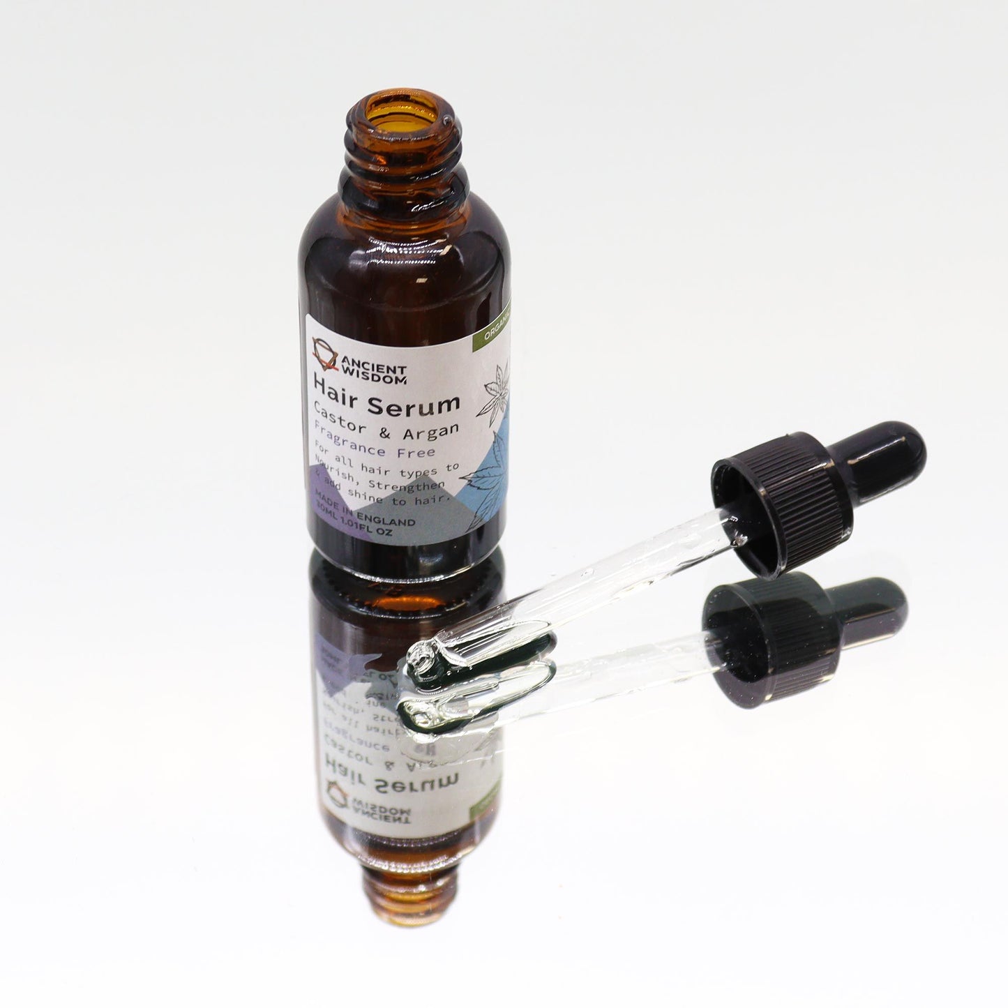 Sérum Capilar Orgánico · Sin Fragancia · 30 ml