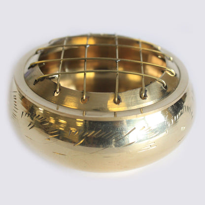 Tarro de incienso de carbón - Quemadores de incienso de latón tradicionales, Artisan Product