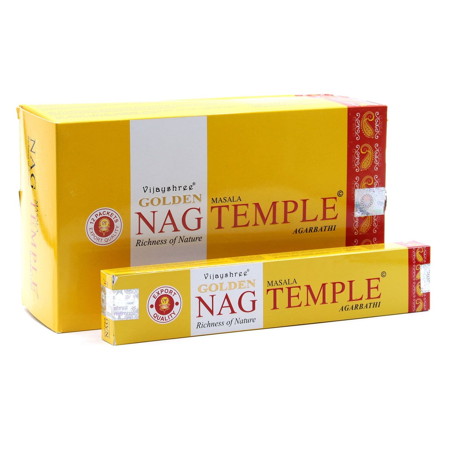 15g Incienso Dorado Nag - Templo - Incienso Golden