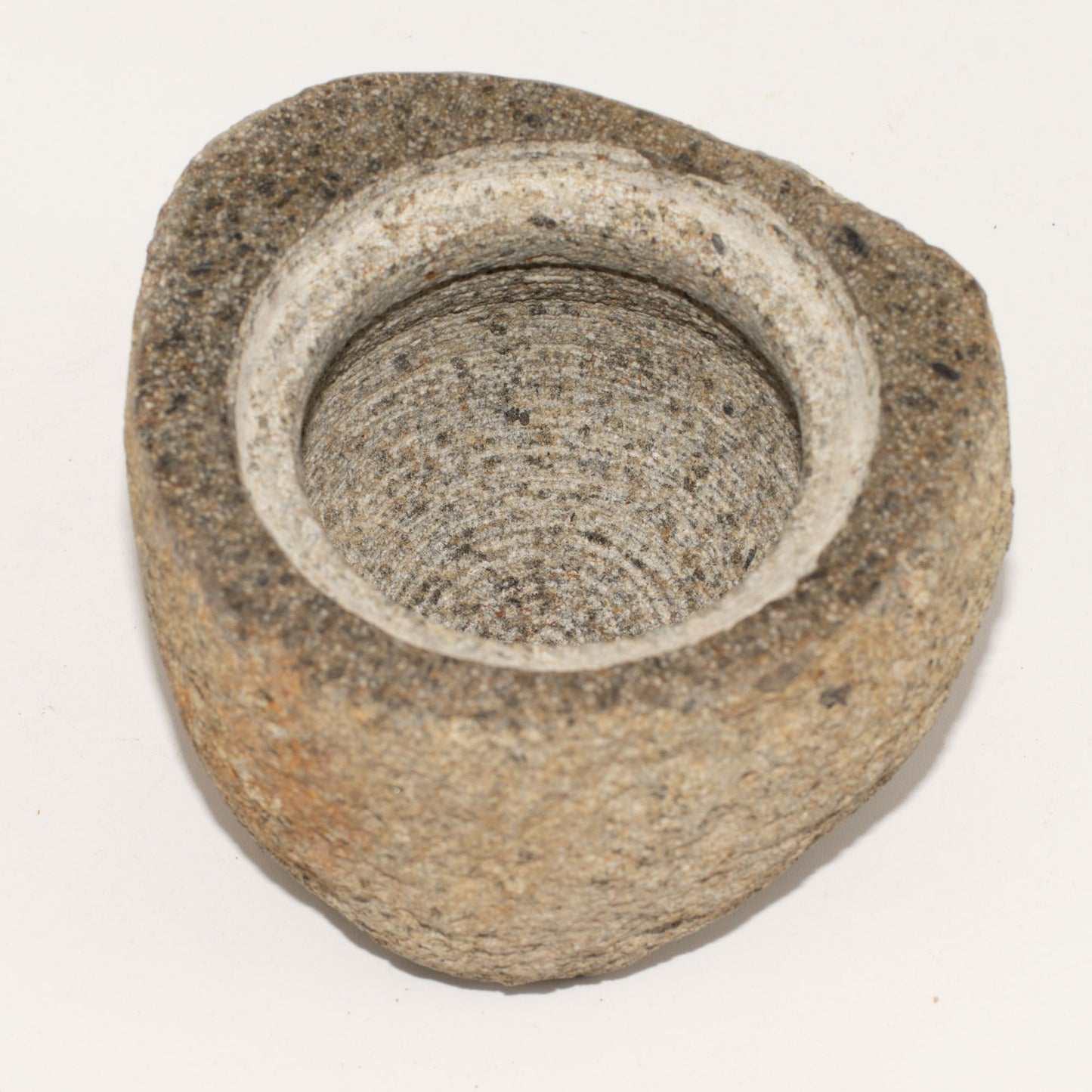 Maceta de enraizamiento con piedra de río natural - Mediano (aprox 12x8 cm)