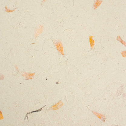A4 - Papel artesanal Lokta (paquete de 20 hojas) - amarillo caléndula