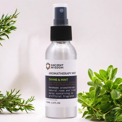 Aceite esencial de niebla - Tomillo&Menta - 100ml - Aceite esencial de niebla
