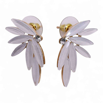 Pendientes de Cristal Vintage - Hadas - Perla
