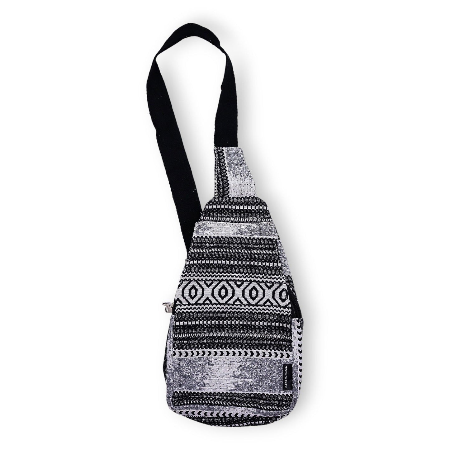 Bolsas de Jacquard Natural - Caravana Urbana - Bolso Cruzado
