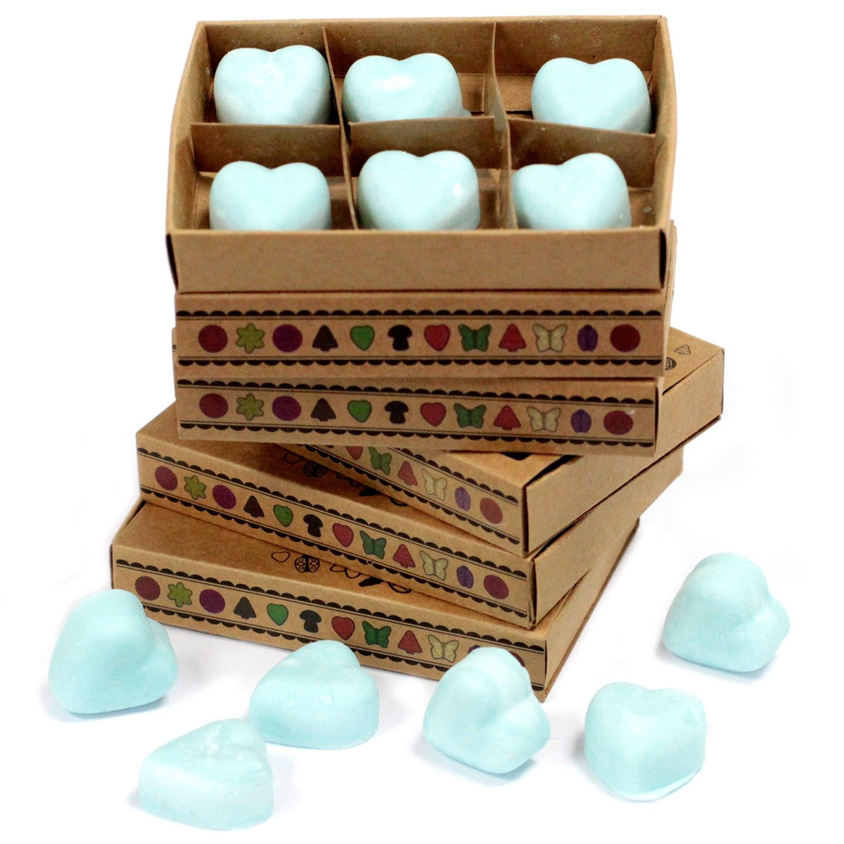 Caja de 6 ceras de Soja - Nagchampa - Ceras de Soja de Lujo