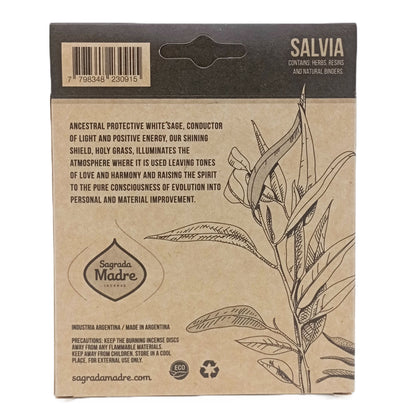 Pastillas de Incienso en Resina X 4 Salvia Blanca