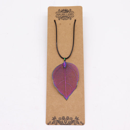 Collar - Hoja de valor - Multicolor