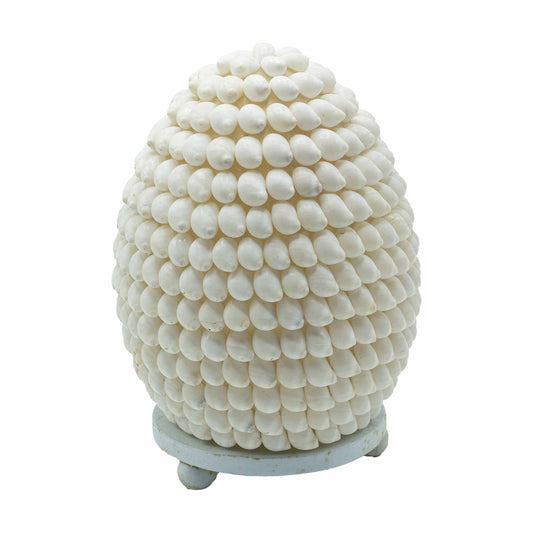 Lámpara Boho de Conchas Marinas - Concha Buting Ovalada - Lámpara Boho