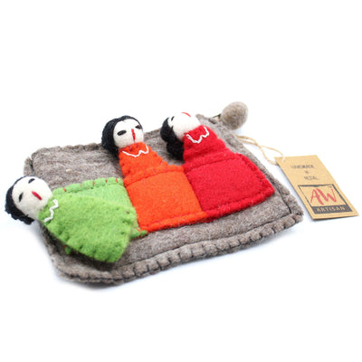 Finger Puppet Bag - Friends