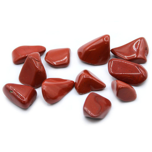 L Tumble Stones - Jaspe Rojo