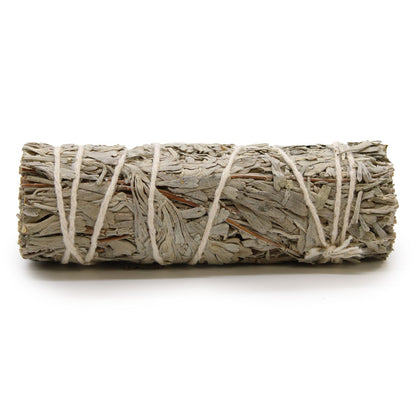 Atado de Hierba - Salvia Azul 10 cm - Atados de Smudge – Envuelto individualmente