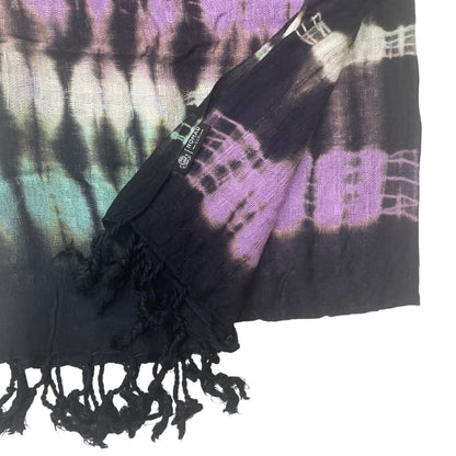 Arte Boho Java Estola/Bufanda - Rayas Múltiples - 62x200cm - Boho Java Art Scarves