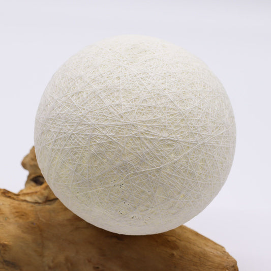 Spherical Shade Table Lamp - Ivory