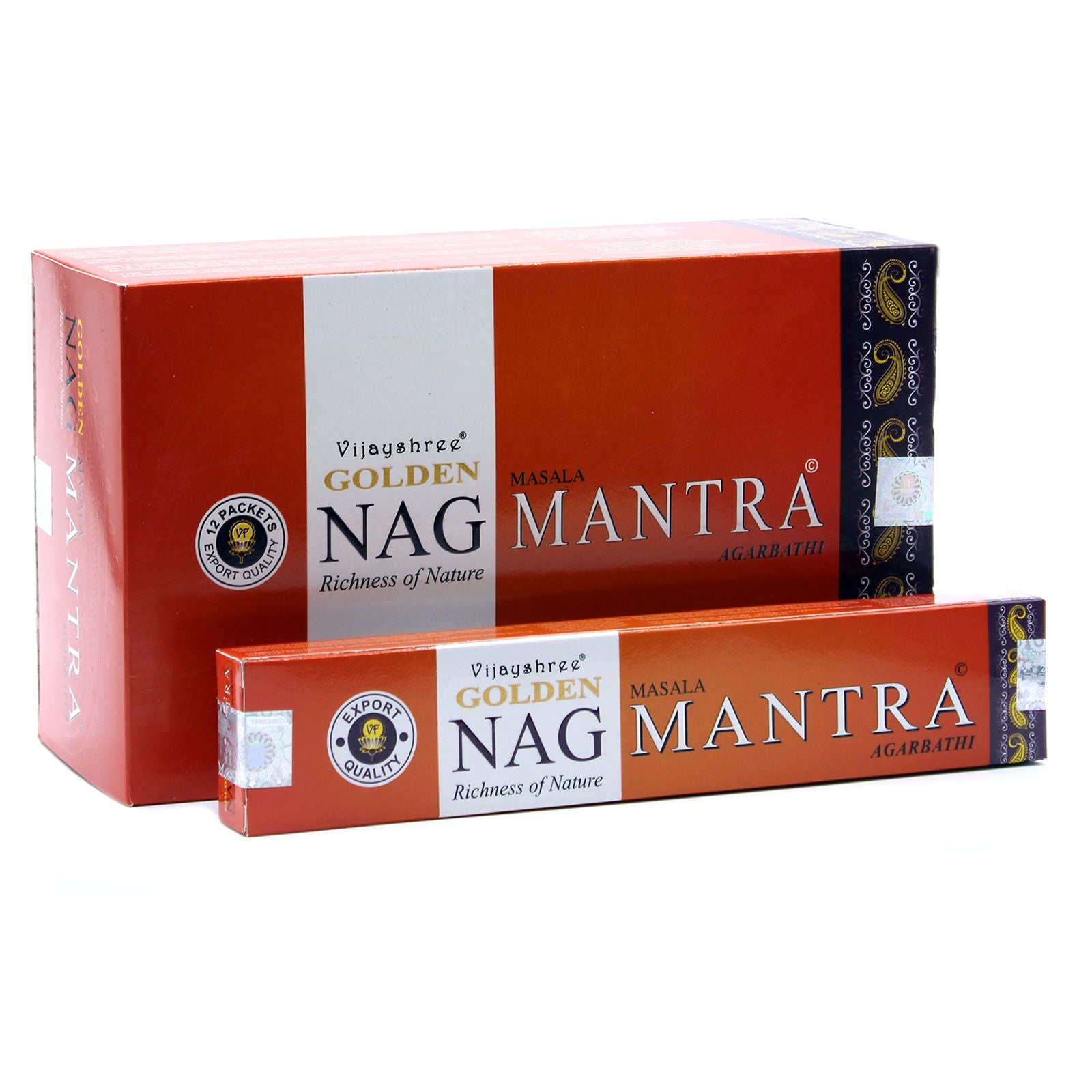 15g Incienso Dorado Nag - Mantra - Incienso Golden