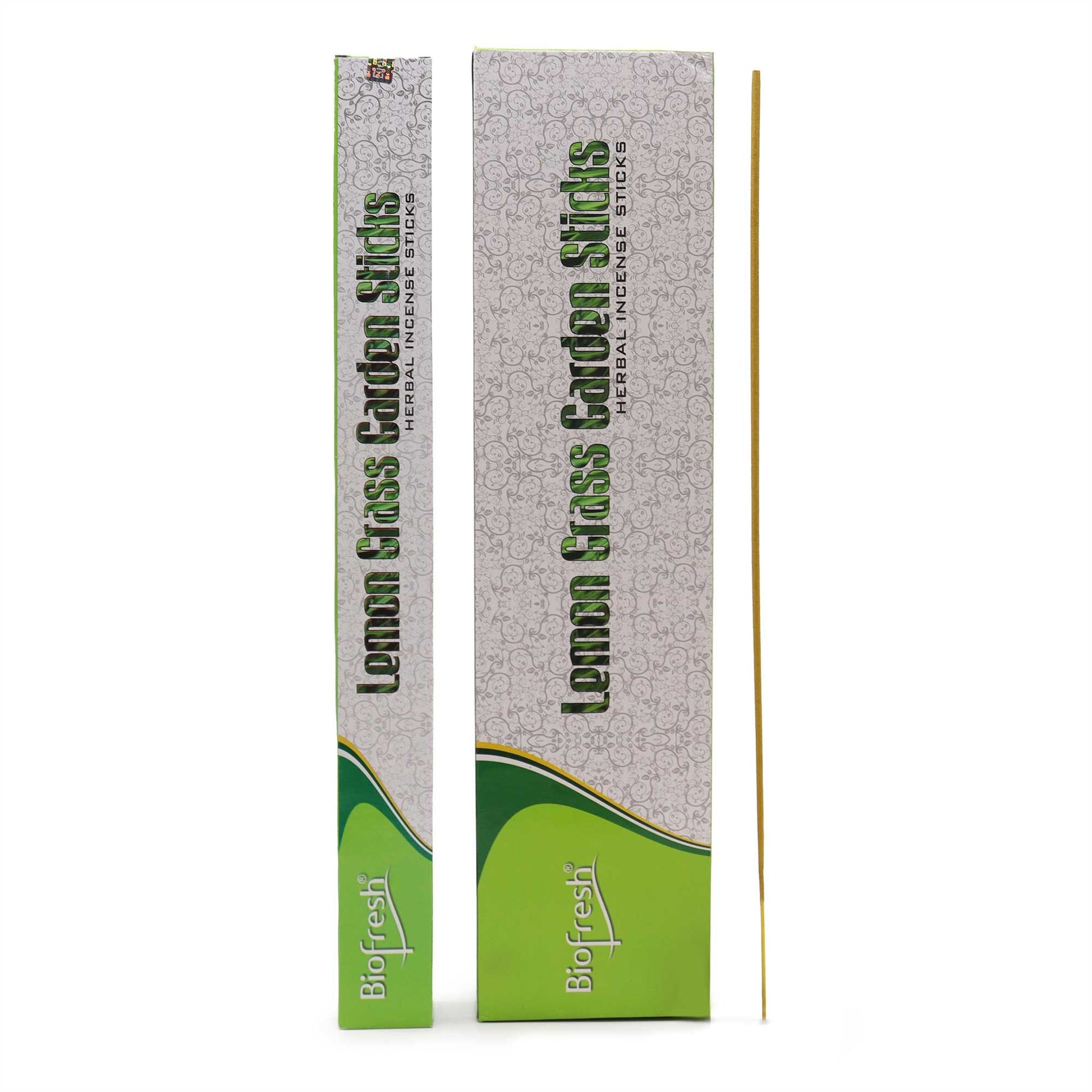 Incienso Jardín Biofresh - (10 x 50cm) - Limoncillo - Varillas de Incienso BioFresh