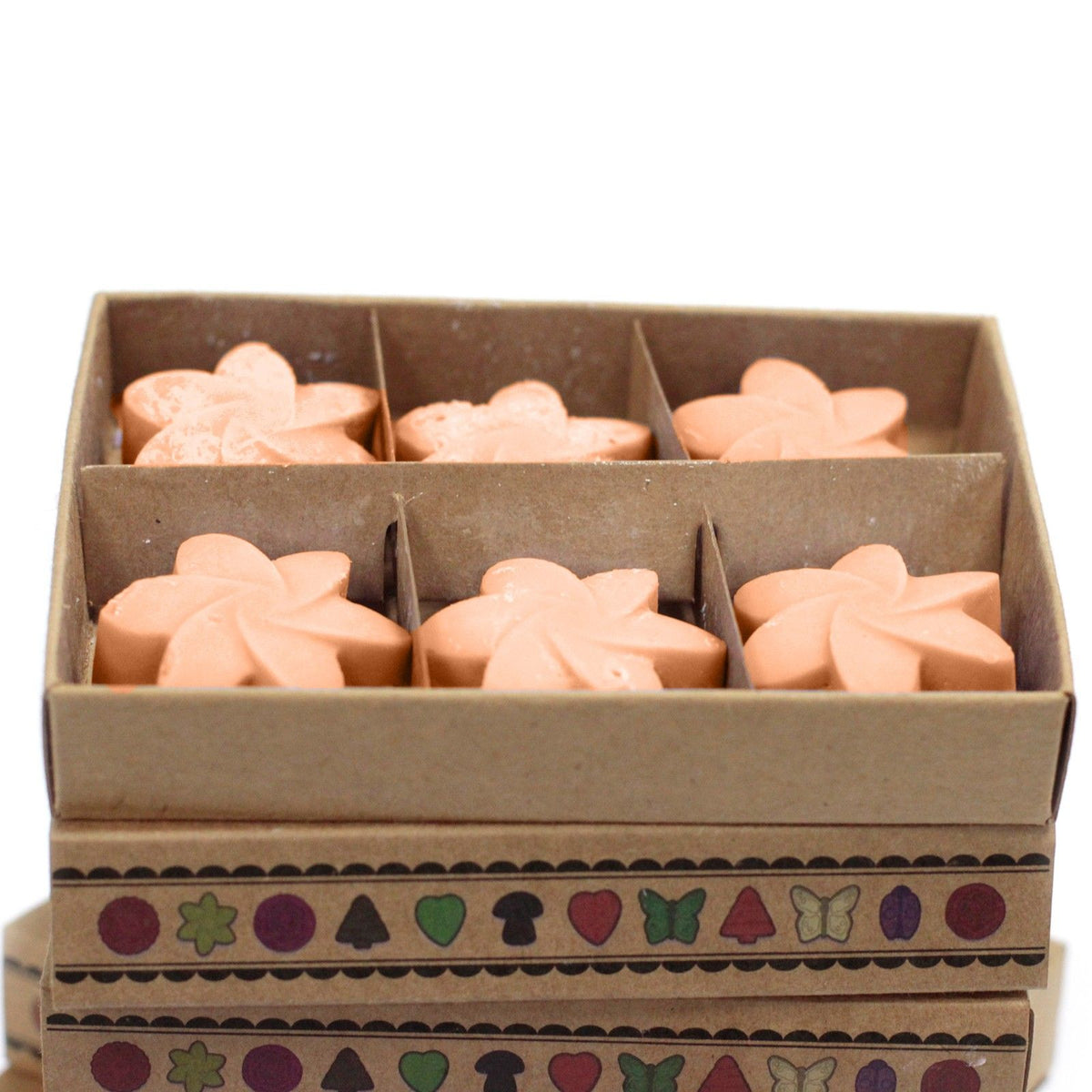 Caja de 6 ceras de Soja - Tuberosa