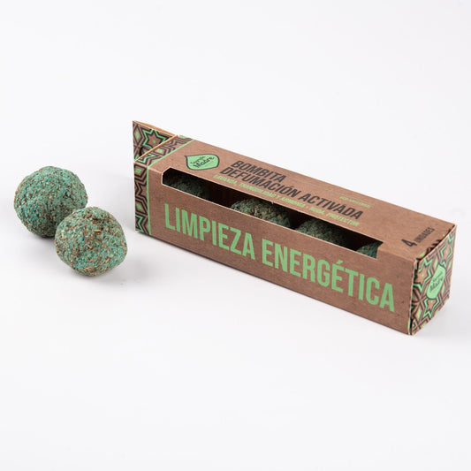 Caja de 4 Bombitas de Incienso Limpieza Energetica - Bombitas de Incienso Naturales