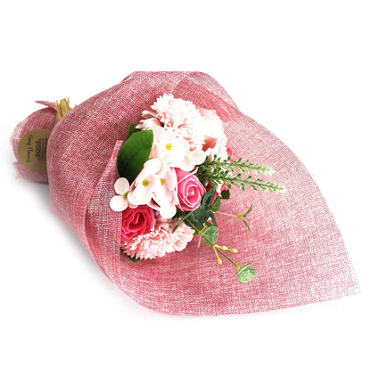 Ramo de Flores de Jabón Artesanal · Rosa