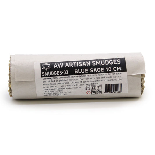 Atado de Hierba - Salvia Azul 10 cm - Atados de Smudge – Envuelto individualmente