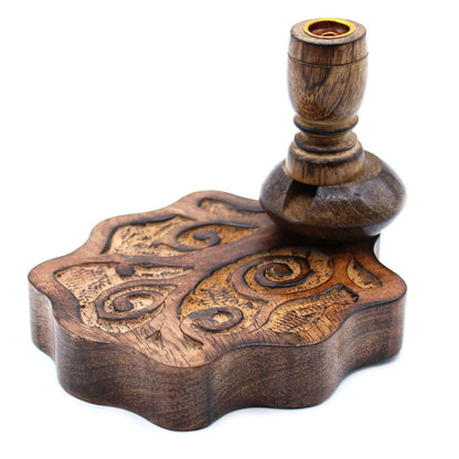Sm Quemador Inverso Madera de Mango - Árbol de la Vida - Quemador de Flujo Inverso de Madera de Mango