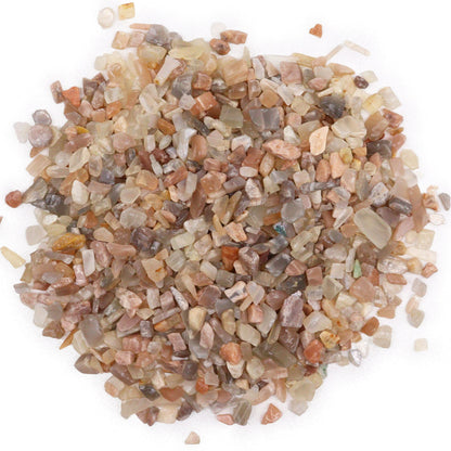 Moonstone Gemstone Chips Bulk - 1KG - Gemas mixtas