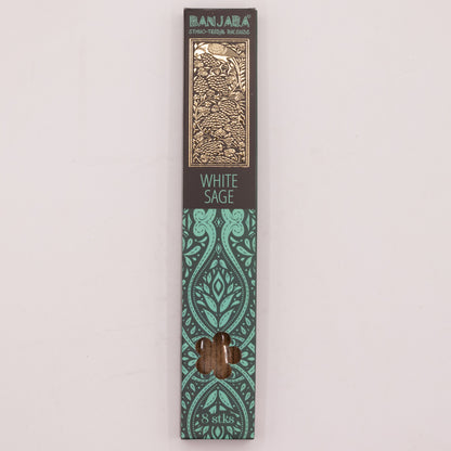 Incienso Banjara Extra Largo - Salvia Blanca - Incienso Banjara Extra Largo, Gift Packaging