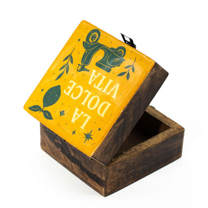 Pequeña caja esmaltada - La Dolce Vita