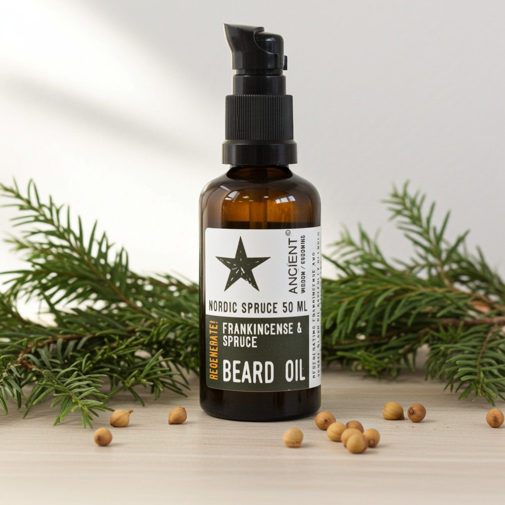 50ml Aceite para la barba - Abeto Nórdico  - Regenera!
