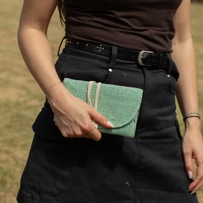 Bolsa de cáñamo para teléfono (surtida)