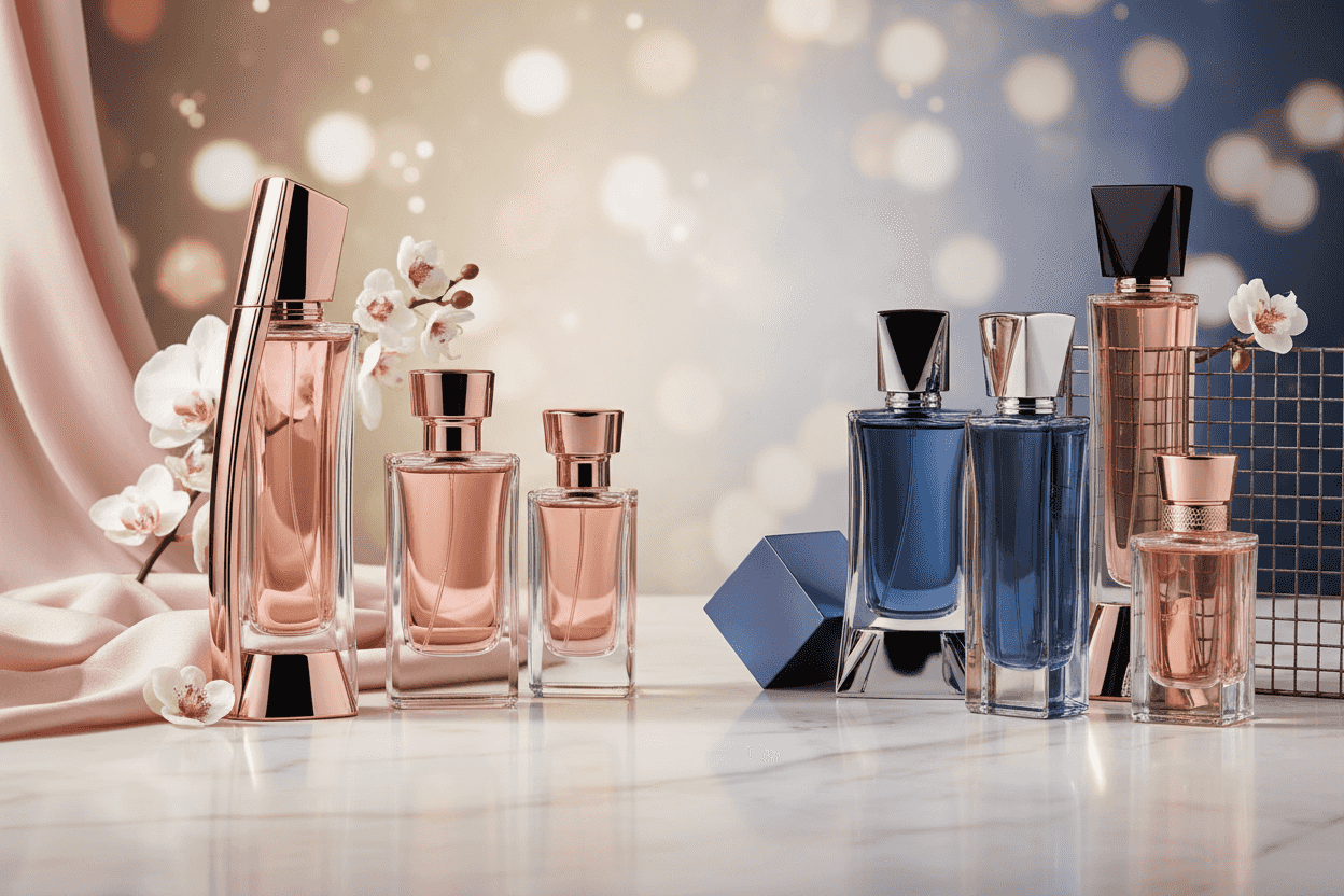 Imagen elegante para colección Perfumes y Fragancias