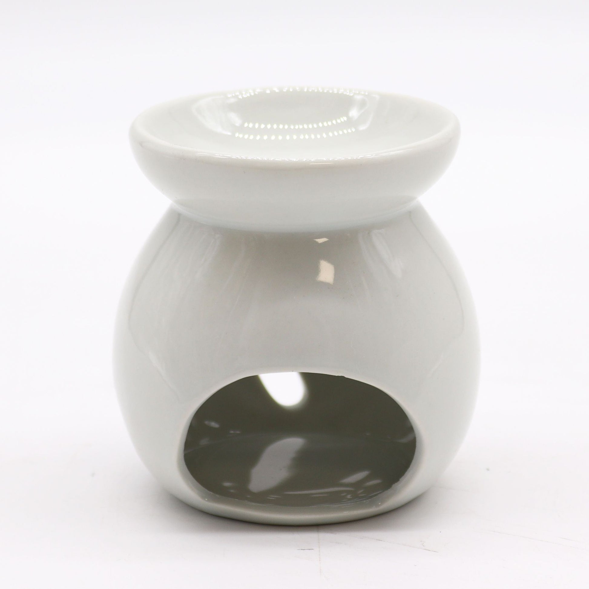 Quemador aceite SM - árbol - Quemador Aceite Clásico Blanco, aromaterapia